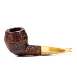 Pipa in Radica Ropp Stout Sabbiata Bulldog