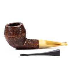 Pipa in Radica Ropp Stout Sabbiata Bulldog