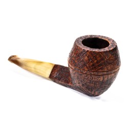 Pipa in Radica Ropp Stout Sabbiata Bulldog