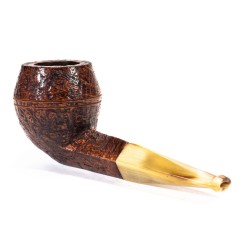 Pipa in Radica Ropp Stout Sabbiata Bulldog