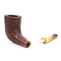 Pipa in Radica Ropp Stout Sabbiata Zulu