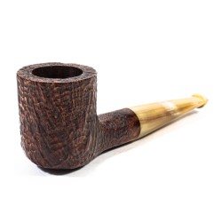 Briar Pipe Ropp Stout Sandblasted Pot