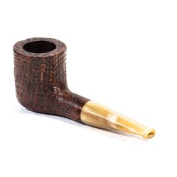 Briar Pipe Ropp Stout Sandblasted Pot