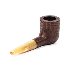 Pipa in Radica Ropp Stout Sabbiata Pot