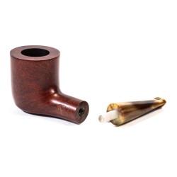 Briar Pipe Ropp Stout Smooth Pot