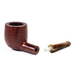 Briar Pipe Ropp Stout Smooth Billiard