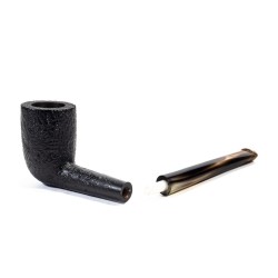 Briar Pipe Ropp Vintage Briar Sandblasted 32 Billiard