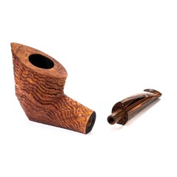 Briar Pipe Gigliucci Rusticated Dublin