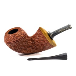 Briar Pipe Gigliucci Rusticated Bulldog