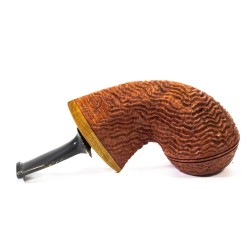 Pipa in Radica Gigliucci Rusticata Bulldog