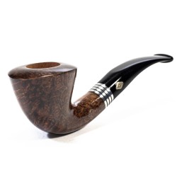 Pipa Brebbia Nova "PURA" Noce Mod. 132 Bent D.