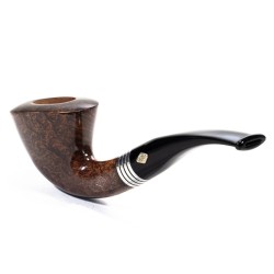Pipa Brebbia Nova "PURA" Noce Mod. 132 Bent D.
