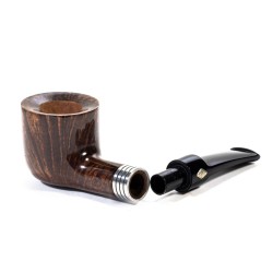 Pipe Brebbia Nova "PURA" Noce Mod. 132 Pot