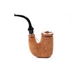 Pipa Brebbia Oom Paul Rusticata Naturale Hungarian