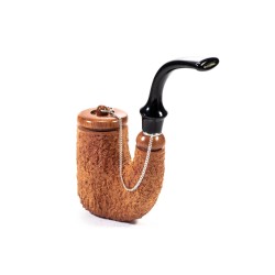 Pipa Brebbia Oom Paul Rusticata Naturale Hungarian