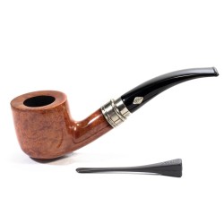 Pipe Brebbia Sterling Ambra Model 1015 Bent Pot