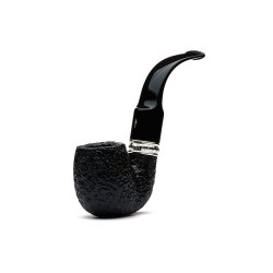 Pipe Savinelli Trevi Rusticated 614 Bent Billiard