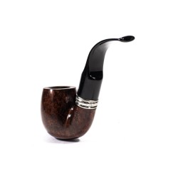 Pipe Savinelli Trevi Smooth 614 Bent Billiard