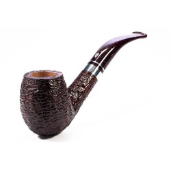 Pipe Savinelli Bacco 670 KS Rusticated Bent Billiard