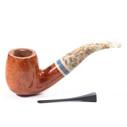 Pipa Savinelli Sasso Liscia 616 KS Bent Billiard