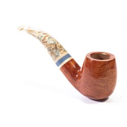 Pipa Savinelli Sasso Liscia 616 KS Bent Billiard