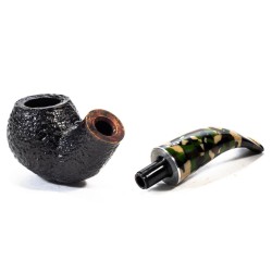 Pipa Savinelli Camouflage Rust. 642 Bent Apple