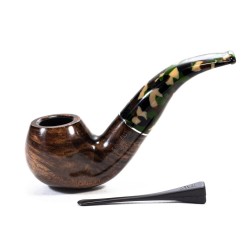 Pipe Savinelli Camouflage Rust. 642 Bent Apple