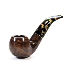 Pipe Savinelli Camouflage Rust. 642 Bent Apple