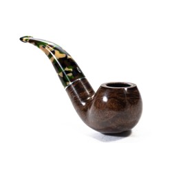 Pipe Savinelli Camouflage Rust. 642 Bent Apple
