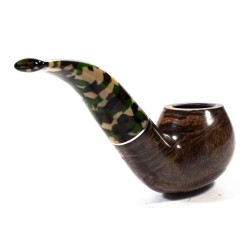 Pipe Savinelli Camouflage Rust. 642 Bent Apple