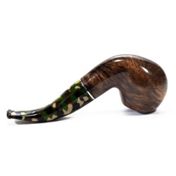 Pipe Savinelli Camouflage Rust. 642 Bent Apple