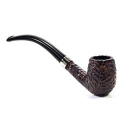 Pipa in Radica Peterson Junior Rusticata Bent Billiard
