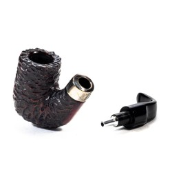Pipa Peterson Pub Pipe Oom Paul Rusticata