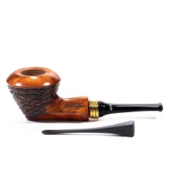 Briar Pipe Santambrogio Rusticated Rhodesian