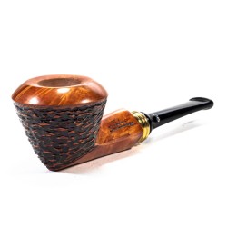 Briar Pipe Santambrogio Rusticated Rhodesian