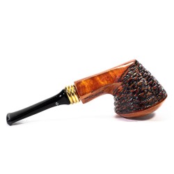 Briar Pipe Santambrogio Rusticated Lovat