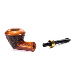 Briar Pipe Santambrogio Rusticated Lovat