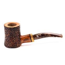 Pipa in Radica Santambrogio Rusticata Cherrywood