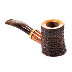 Briar Pipe Santambrogio Rusticated Cherrywood