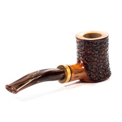 Briar Pipe Santambrogio Rusticated Cherrywood