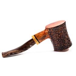 Briar Pipe Santambrogio Rusticated Cherrywood
