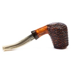 Pipe Santambrogio Rusticated Bent Billiard