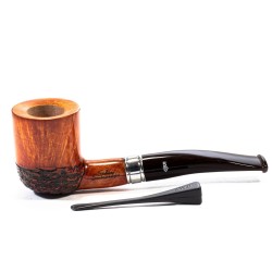 Pipe Santambrogio Rusticated Bent Billiard