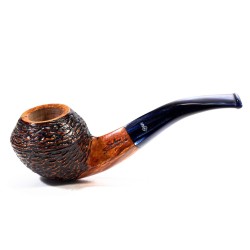 Pipe Santambrogio Rusticated Bent Rhodesian