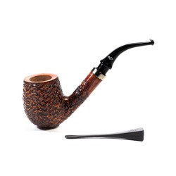Pipe Santambrogio Rusticated Bent