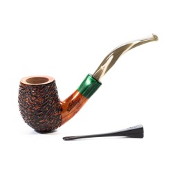 Pipe Santambrogio Rusticated Bent