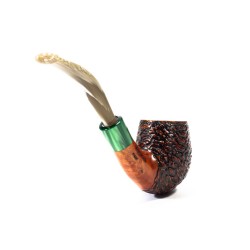 Pipe Santambrogio Rusticated Bent