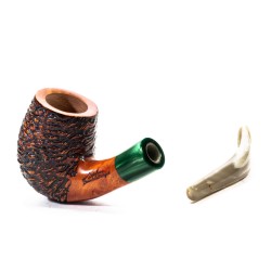 Pipe Santambrogio Rusticated Bent