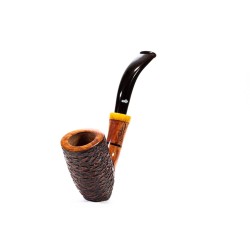 Pipe Santambrogio Rusticated Bent Billiard
