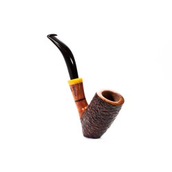 Pipe Santambrogio Rusticated Bent Billiard